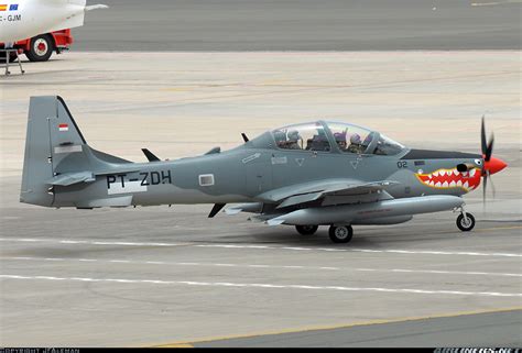 embraer   super tucano emb  indonesia air force aviation photo