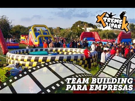 xtreme park team building empresas youtube