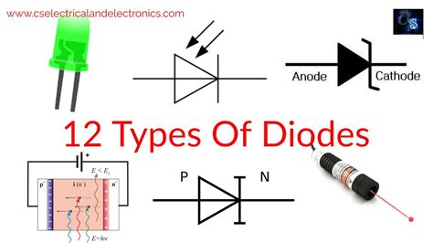 types  diodes function applications