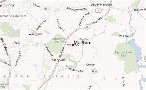 marlton maryland location guide