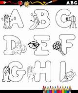 Alphabet sketch template