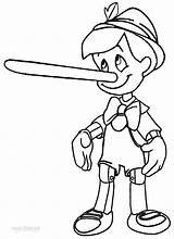 Pinocchio Coloring Pages Printable sketch template