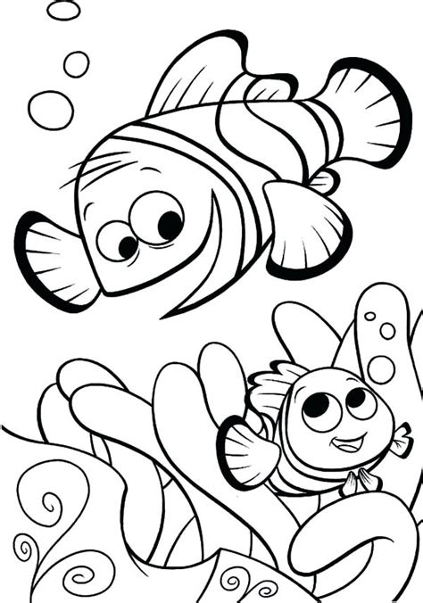 finding nemo characters coloring pages  getcoloringscom