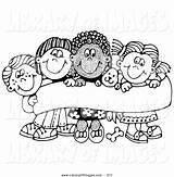 Coloring Teamwork Pages School American African Children Chalk Getcolorings Getdrawings Printable Team Child Drawing Color Pa sketch template