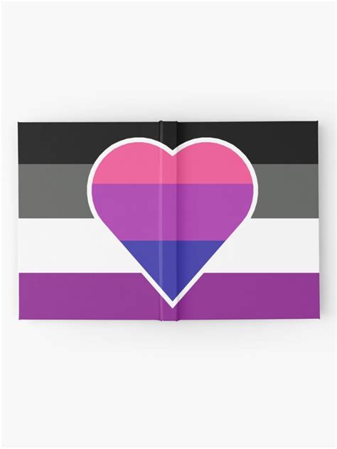 Biromantic Asexual Flag Hardcover Journal By Disneyfanatic23 Redbubble