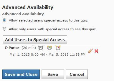 dl quiz special access iup