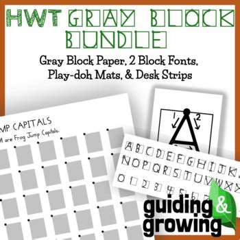 gray block paper bundle hwt style  guiding  growing tpt