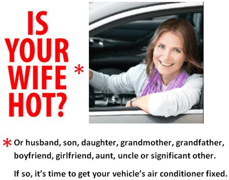 ac repairs for a hot wife husband beck s auto center blog