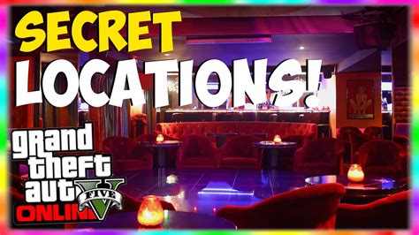 Gta 5 Online Hidden Strip Club Area And Inside Secret House Online