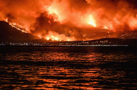 wildfires across southern europe amid scorching heatwave in pictures