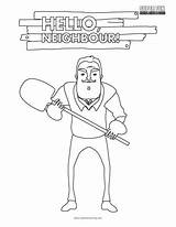 Neighbour Superfuncoloring Via sketch template