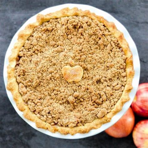 Best Apple Crumble Pie Joyfoodsunshine