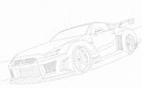 Gtr Gt Downloadable Educative Printable Skyline sketch template