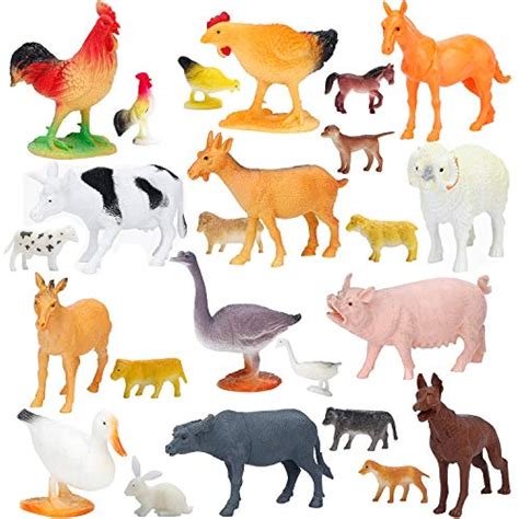 playsets large farm animals figures realistic simulation jumbo plastic toys   ebay