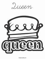 Queen Coloring Cursive Favorites Login Add sketch template