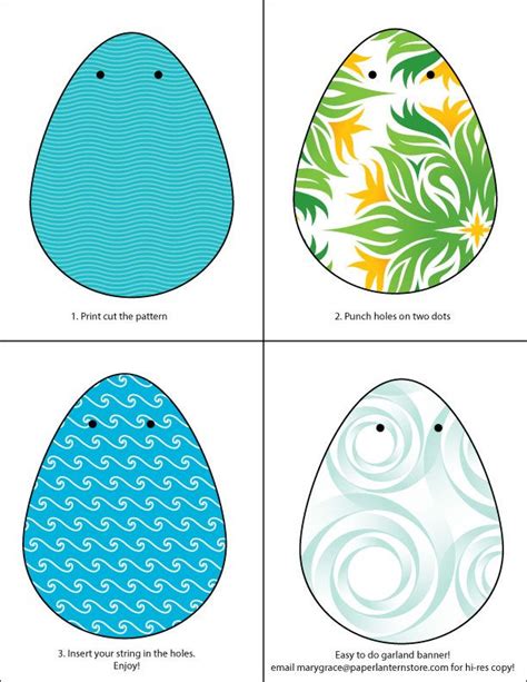 paper easter eggs printable large  printable easter egg coloring