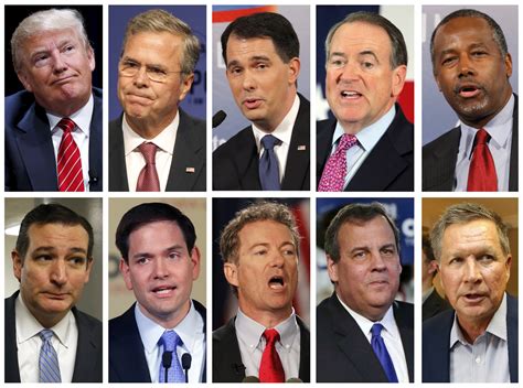 republican debate   happened top  candidates face    debate    election