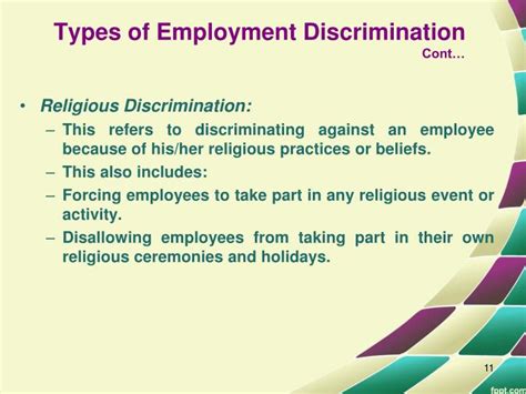 ppt discrimination and favoritism disrupting