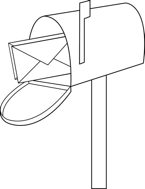 letter box drawing  getdrawings