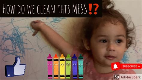 clean crayon   wall  works youtube