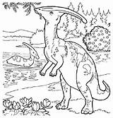 Coloring Parasaurolophus Dinosaur Pages Dinosaure Coloriage Printable Kids Imprimer Sheets Boys Dino Color Print Dessin Animal Herbivore Crafts Gif Book sketch template