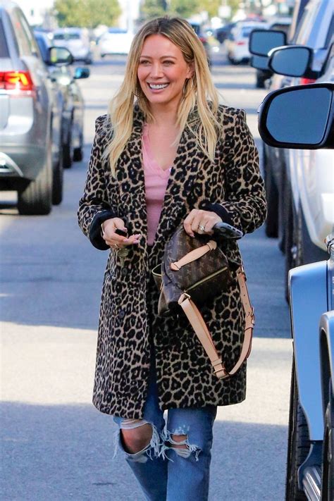 hilary duff out for lunch in sherman oaks 02 05 2020