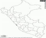 Peru Map sketch template