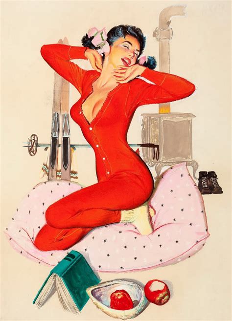 Pin Up Girl By Arnold Kohn – Pin Up And Cartoon Girls Art Vintage And