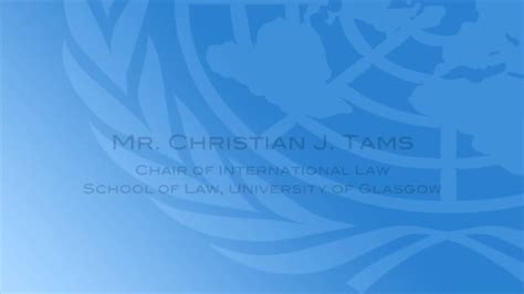 christian  tams obligations erga omnes  international law  web tv