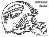 Coloring Nfl Pages Football Helmet Logo Teams Sports Buffalo Printable Logos College Outline Helmets Drawing Cowboys Colts Dallas Bay Print sketch template