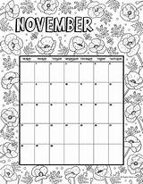 Calendar November Printable 2021 Kids Coloring Pages Woo Calender Woojr Jr Activities Choose Board sketch template