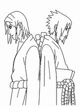 Sasuke Uchiha Desarrollar Musculares Movimientos Menudos sketch template