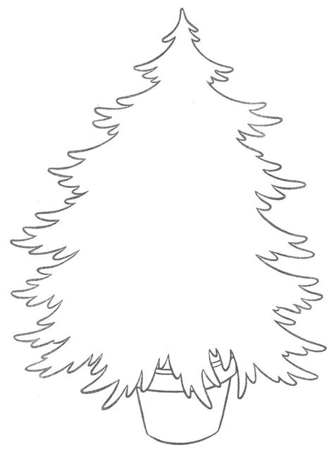 full christmas treecoloring page christmas tree coloring page