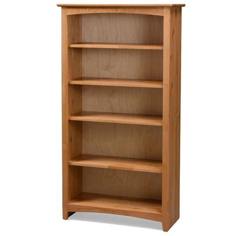 archbold furniture bookcases solid wood alder bookcase   open