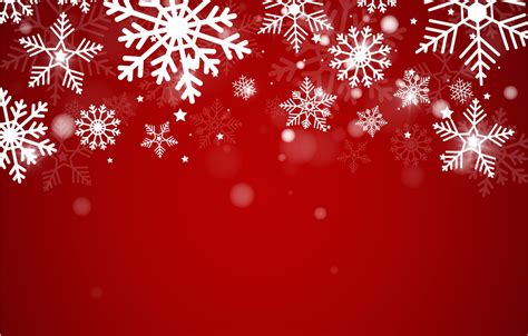 wallpaper winter snow snowflakes red background red christmas