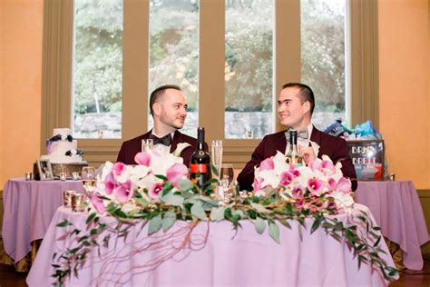 Brian Brett Hudson Valley Garden Wedding With Shades Of Purple