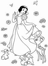 Snow Coloring Pages Princess Print Baby Book Para sketch template