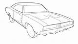 Charger Dodge Coloring Pages 1969 Drawing Getdrawings sketch template