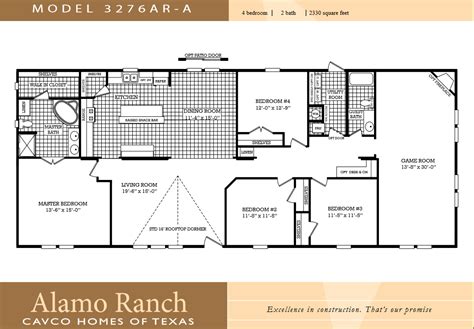 cavco mobile home floor plans floorplansclick