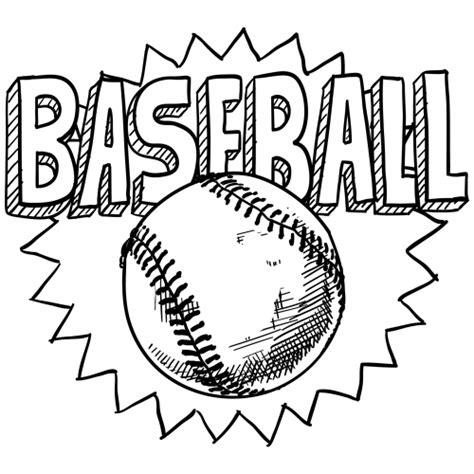 baseball coloring pages  printable