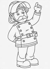 Sam Fireman Coloring Pages Elvis Template Print sketch template