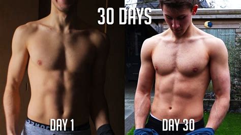 30 day body transformation not a normal transformation youtube