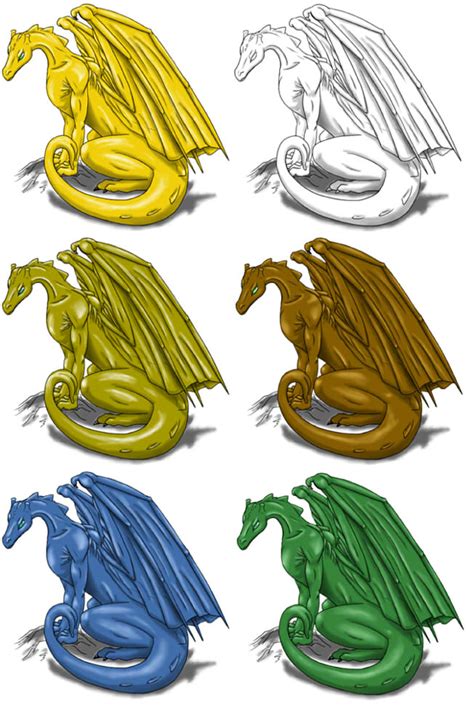 pern dragon colors  miyuko  deviantart