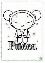 Coloring Pucca Dinokids Pages Book Print Coloringdolls Library Clipart Books Close sketch template