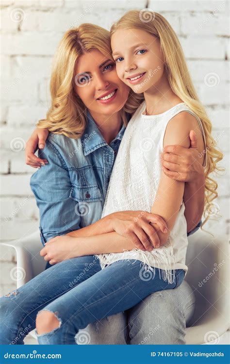 mom  daughter stock image image  family background