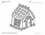 Gingerbread House Coloring Lesson Reviewed Curated sketch template