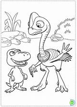 Loch Ness Dinokids Dinosaur Getcolorings sketch template