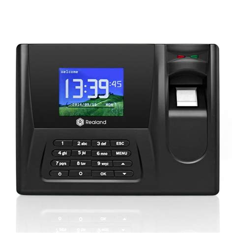 fingerprint time clock attendance biometric employee payroll time