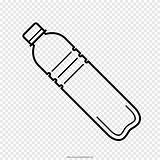 Garrafa Agua Botella Botol Coloring Plastik Gambar Mewarnai Plastica Colorare Minum Bottiglie Bottiglia Rectangle Drink sketch template