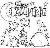 Camping Coloring Pages Girl Scout Camper Print Family Reunion Theme Gone Sheets Preschool Clipart Vector Clip Christmas Kids Printable Color sketch template